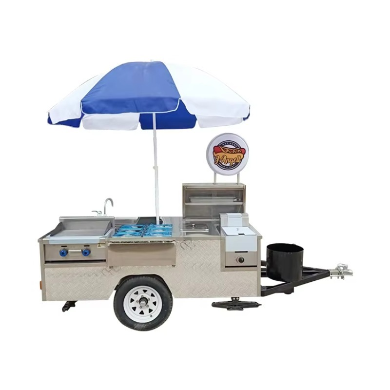 Hot Dog Vending Cart - Carrito de Hot Dogs de Acero