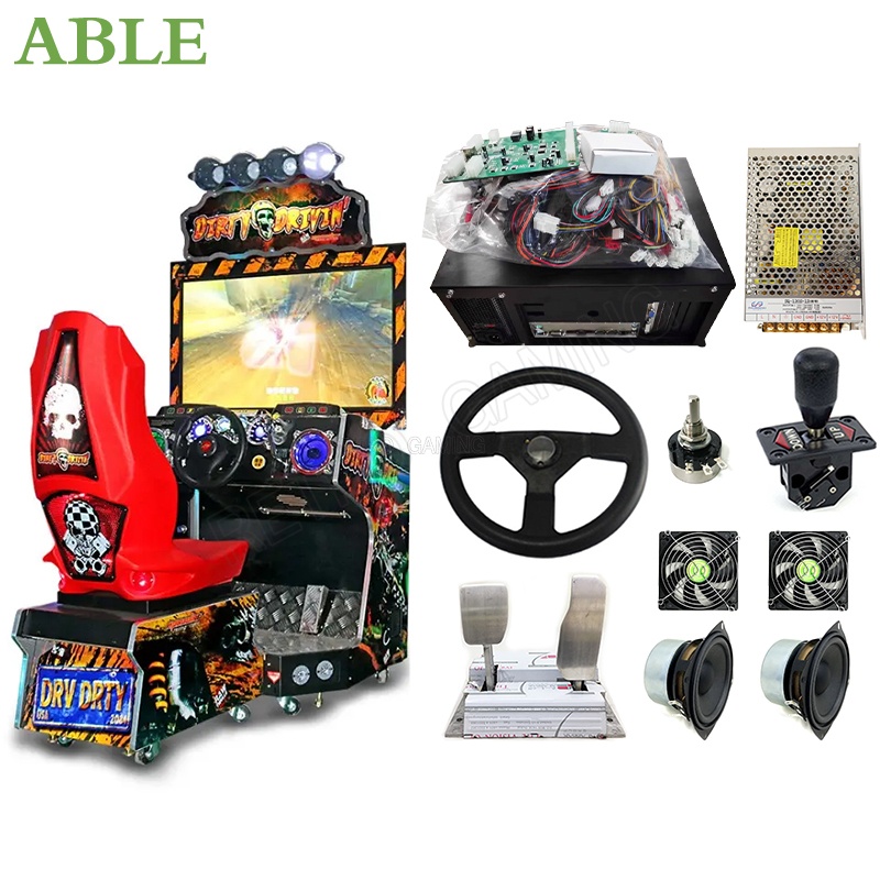 Skee Ball Arcade - Dirty Drivin-máquina de juego Arcade, Kit