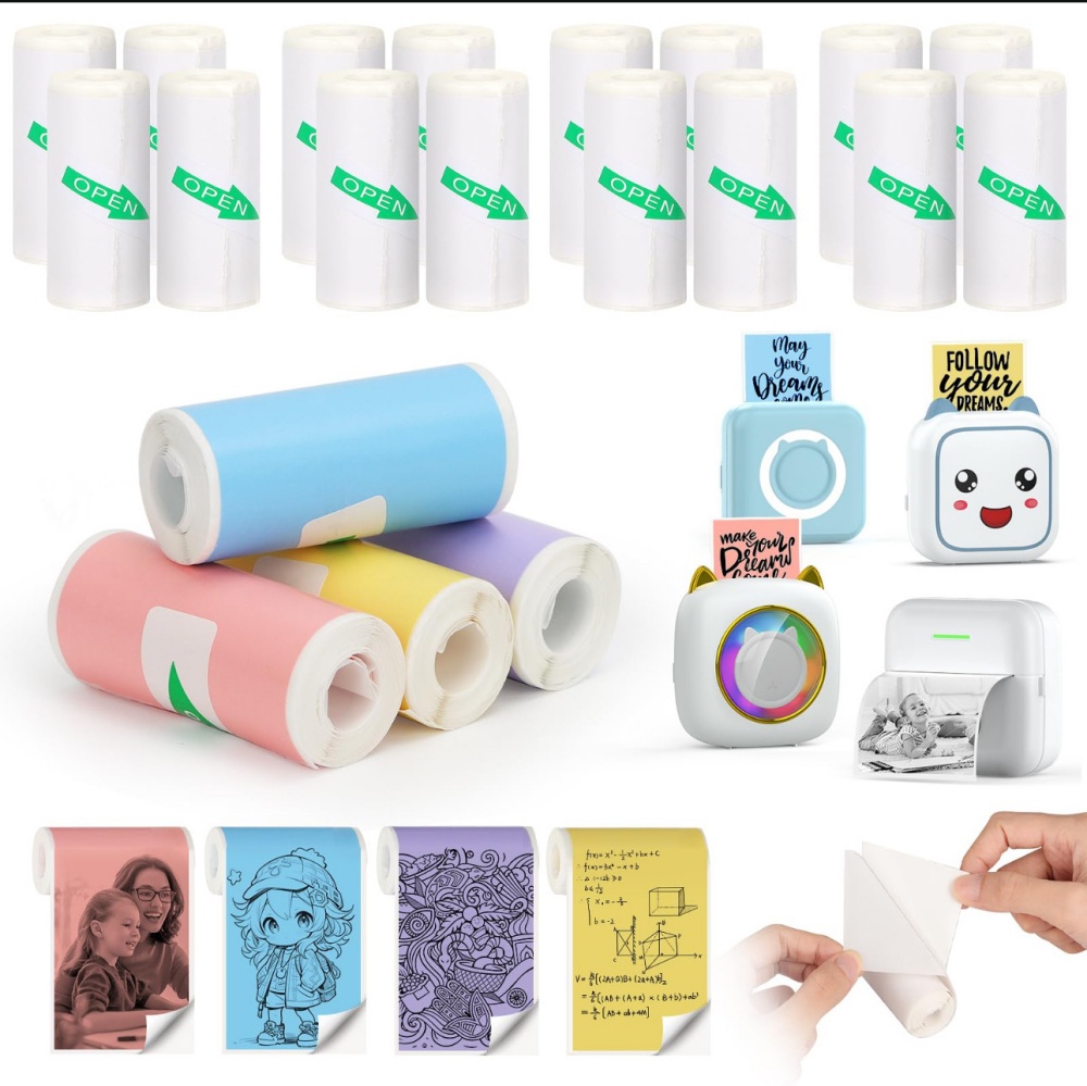 Papel térmico MINI impresión a - Photo Booth Machine reseña y precio