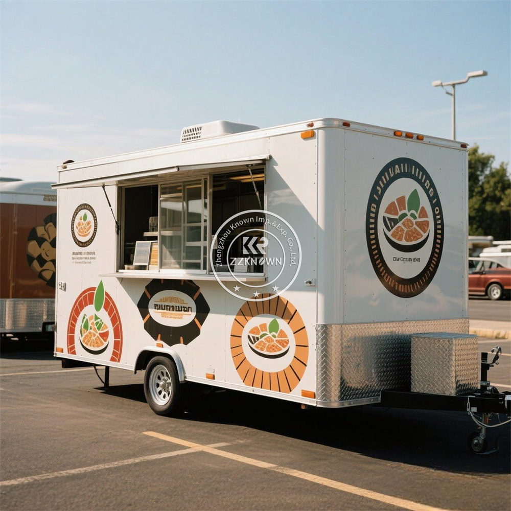 Camión de comida móvil de conc - Hot Dog Vending Cart reseña y precio