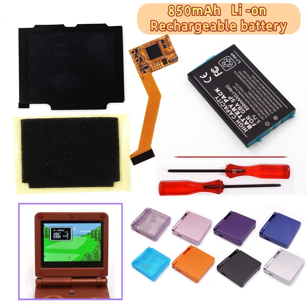Para GBA SP, Paquete de Baterí - Lcd Screen Arcade reseña y precio