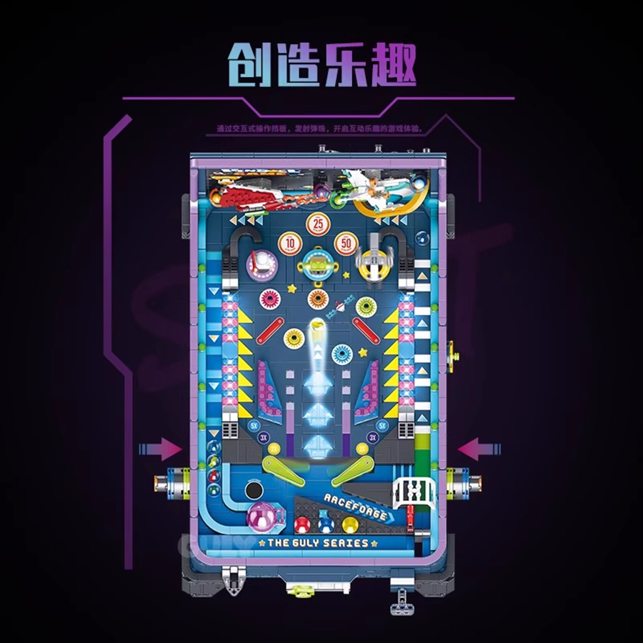 Máquina de Pinball de bloques  - Skee Ball Arcade reseña y precio