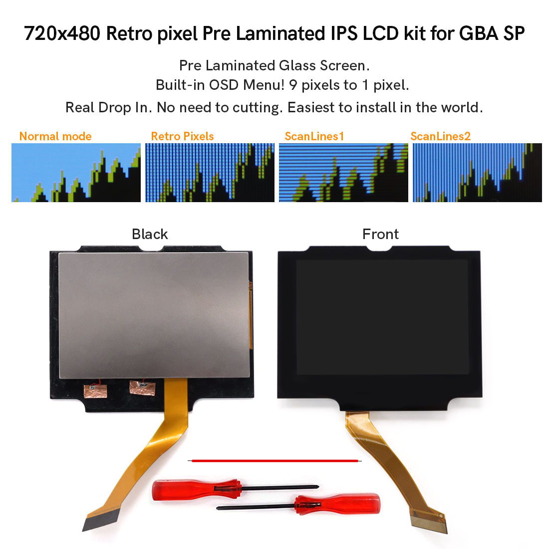 Kit de pantalla LCD IPS lamina - Lcd Screen Arcade reseña y precio