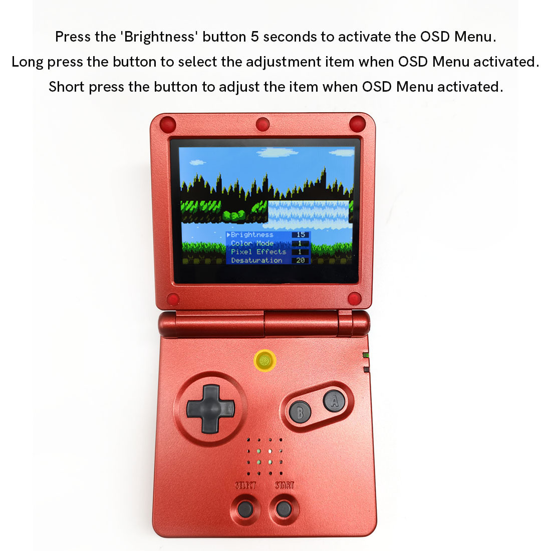 HISPEEDIDO Para GBA SP IPS V5  - Lcd Screen Arcade reseña y precio