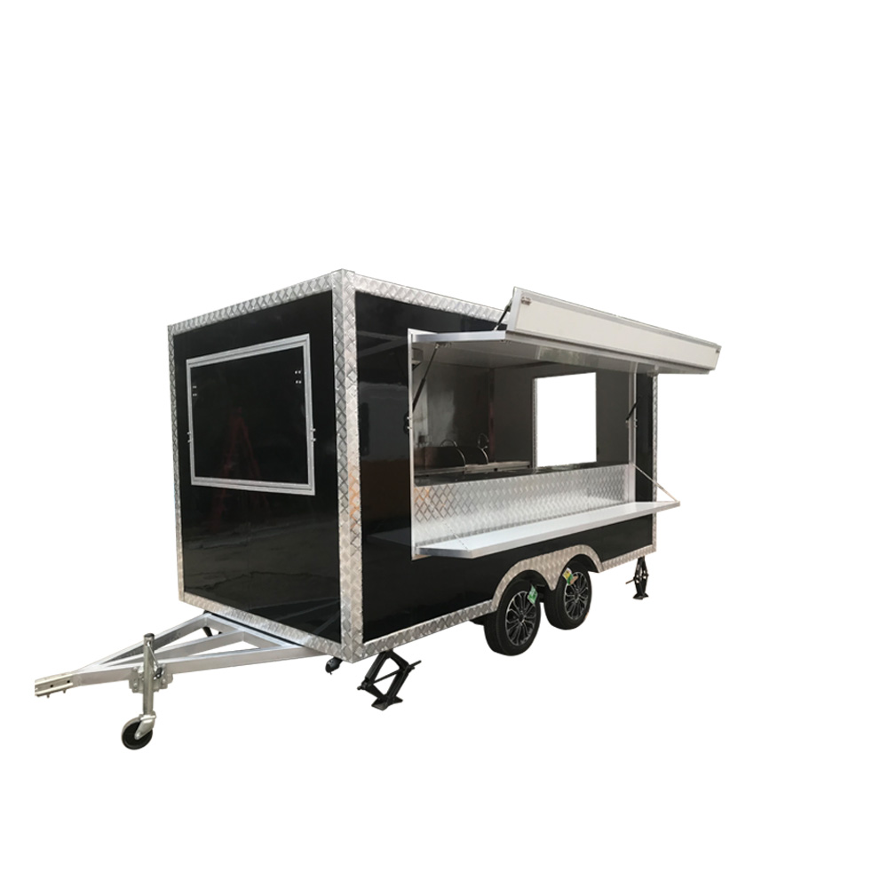 Remolque de comida rápida cuad - Hot Dog Vending Cart reseña y precio