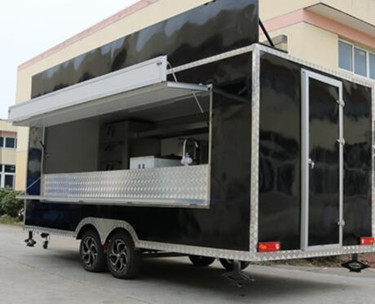 Remolque de comida rápida cuad - Hot Dog Vending Cart reseña y precio